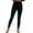 Black, variant on Staron Women's Solid Color Leggings Fitness Running Casual Pants Stretchy Tight Fitting Yoga Pants with High Waist Comfy Basic Workout Activewear Leggings, Sky Blue XL