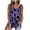 Dark Blue, variant on Women Going Out Summer Tank Tops Camisole Basic-T Leopard Print Sleeveless Raglan Summer Undershirts