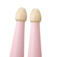 thumbnail image 6 of Pair Drumsticks, Felt Head Drum Sticks, Acoustic Drums Accessories Wood Tip Mallets, Bass Drums Kids Beginners Students Pink, 6 of 8