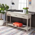 thumbnail image 2 of SAFAVIEH Peyton French Greige Wood Console Table with Drawer (47.3 in. W x 13 in. D x 29.5 in. H), 2 of 14
