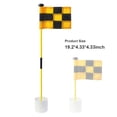 thumbnail image 3 of Soidarity Golf Flagstick Set Portátil Desmontable Ajustable Impermeable Lavable Colorido ABS Agujero Taza Poner Bandera Verde Amarillo Golf amarillo negro Soidarity OD021174-05, 3 of 6