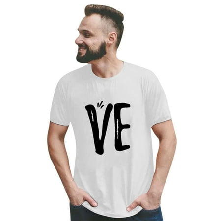 

Long Sleeve Tops for Men Maternity T Shirts Cropped T Shirts for Men Matching Shirts For Couples Mens T Shirts Blouse Valentines Day Short Sleeve Love Print S T Shirts Men Fuzzy Indoor 5 Shirt