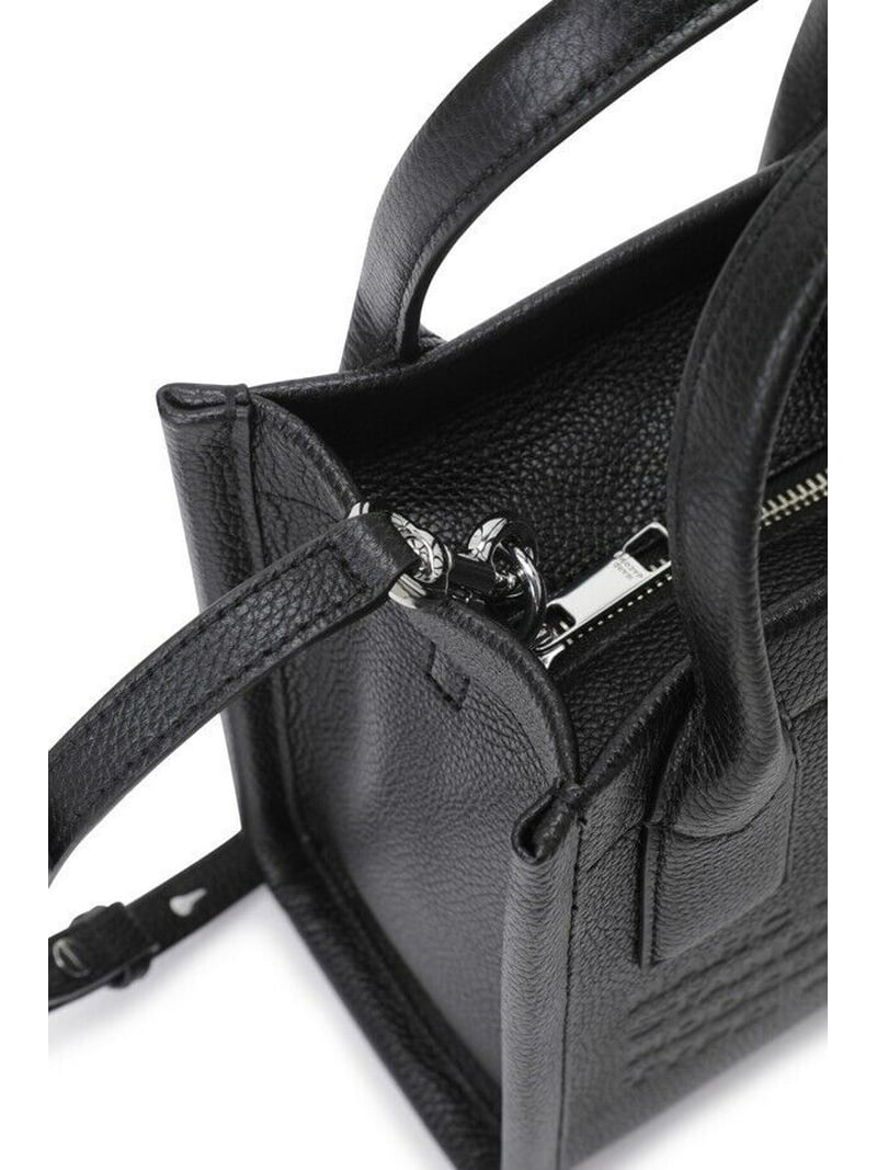 Marc Jacobs Standard Supply Small Pebble Leather Tote Bag Black