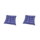 thumbnail image 2 of Inteprter Almohadilla para silla de masaje: alivia la fatiga y promueve la relajación cómoda azul oscuro 40*40 2Conjunto, 2 of 6