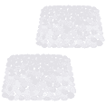 thumbnail image 1 of Estera de fregadero para fregaderos de acero inoxidable/cerámica, protectores de fregadero ecológicos de PVC para la parte inferior del fregadero de cocina, 1 of 5