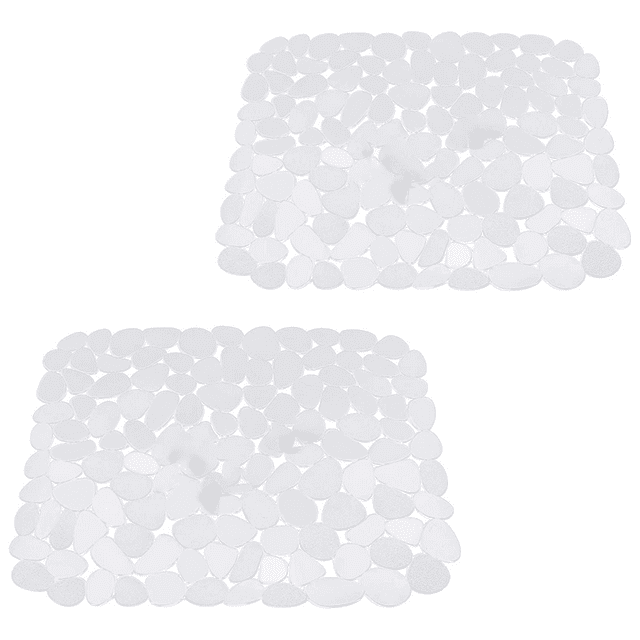 Estera de fregadero para fregaderos de acero inoxidable/cerámica, protectores de fregadero ecológicos de PVC para la parte inferior del fregadero de cocina