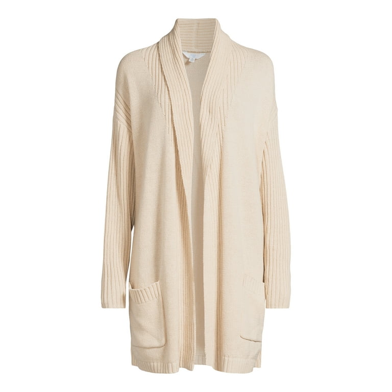 Time and tru long cardigan best sale