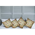 thumbnail image 2 of Ambesonne Floral Throw Pillow Cover 4 Pack, Ivy Leaves and Scenery, 24", Multicolor, 2 of 5