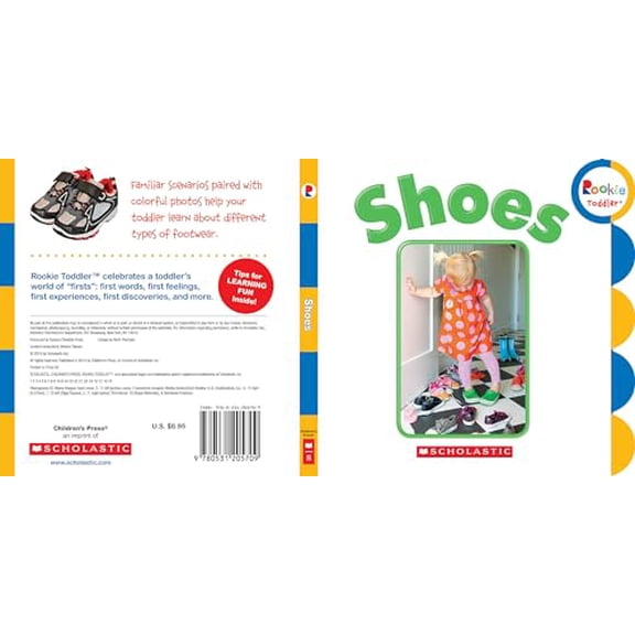 Pre-Owned Rookie Toddler: Shoes (Rookie Toddler) (Board book)