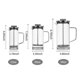 thumbnail image 1 of 12oz French Coffee Maker with High-Density Stainless Steel Filter Heat Resistant Borosilicate Glass Coffee Press Thickened Base, 1 of 5