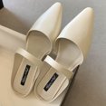 thumbnail image 4 of Bailamos 2023, nuevas zapatillas para mujer, sandalias casuales suaves para mujer, moda, punta puntiaguda, zapatos de mujer sin cordones, 4 of 5