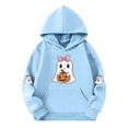 thumbnail image 3 of successthop Halloween Hoodies Spooky Pumpkin Ghost Toddler Girls Boys Long Sleeve Winter Fall Sport Tops Sizes 5-15, 3 of 3