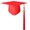 Big Red 2024, variant on AOOOWER Unisex Graduation Caps Graduation Hat Academic Mortarboard Costume Caps Bachelor Hat Student Graduate Party Dress Up