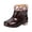 Red, variant on Willtoo Rain Shoes for Women Non-Slip Ankle Rubber Fleece in Rainboots Winter Fall Waterproof Garden Outdoor Work Lightweight Booties Slip On Rain Shoes