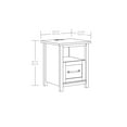 thumbnail image 4 of Better Homes & Gardens Modern Farmhouse Nightstand with USB, Alabaster and Light Honey Finish, 4 of 11