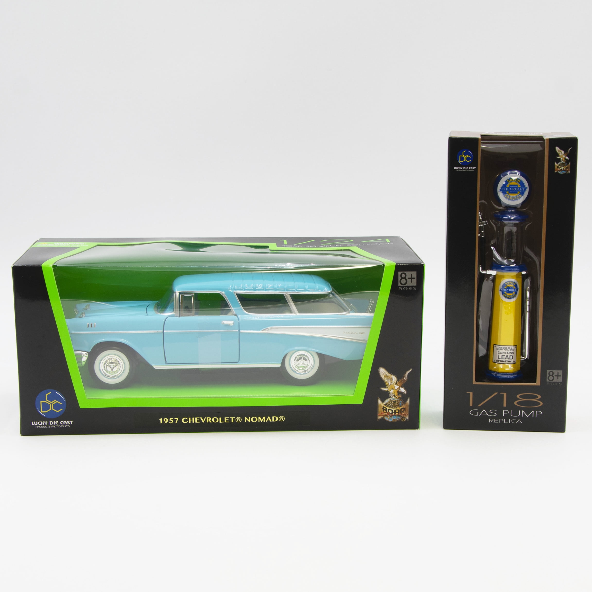 Road Signature Collection 1:24 Diecast 1957 Chevrolet Nomad