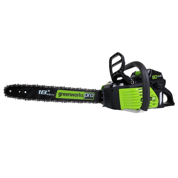 Greenworks Pro 80V Scie à Chaîne/barre DigiPro Sans Fil de 18 Pouces (Scie à Chaîne Seulement)