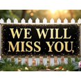 thumbnail image 3 of LUUFILx We Will Miss You Farewell Party Decorations Balloon Banner Colorful Backdrop Retirement Going Away Celebration Background Decor Multicolor Event Supplies, 3 of 3