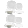 thumbnail image 1 of Vajilla Opal ColorHome Moderna cuadrada 24 piezas, 1 of 7