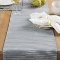 thumbnail image 4 of Mainstays Linework Drill Weave Table Runner, Grey, 14"W x 72"L , 1 Piece, 4 of 5