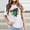 White, variant on Women Tshirts Vintage 80S Music Graphic Short Sleeve Round Neck Soft Blouse Women Blouses Grey XXL