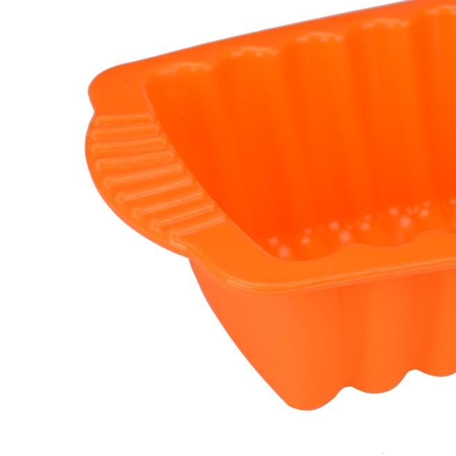 Details about   rectangle silicone non stick bread loaf cake mold bakeware baking pan oven`f8 