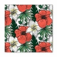 thumbnail image 1 of Aloha Bandana, Graphical Endemic Flowers, Unisex Head and Neck Tie, by Ambesonne, 1 of 2