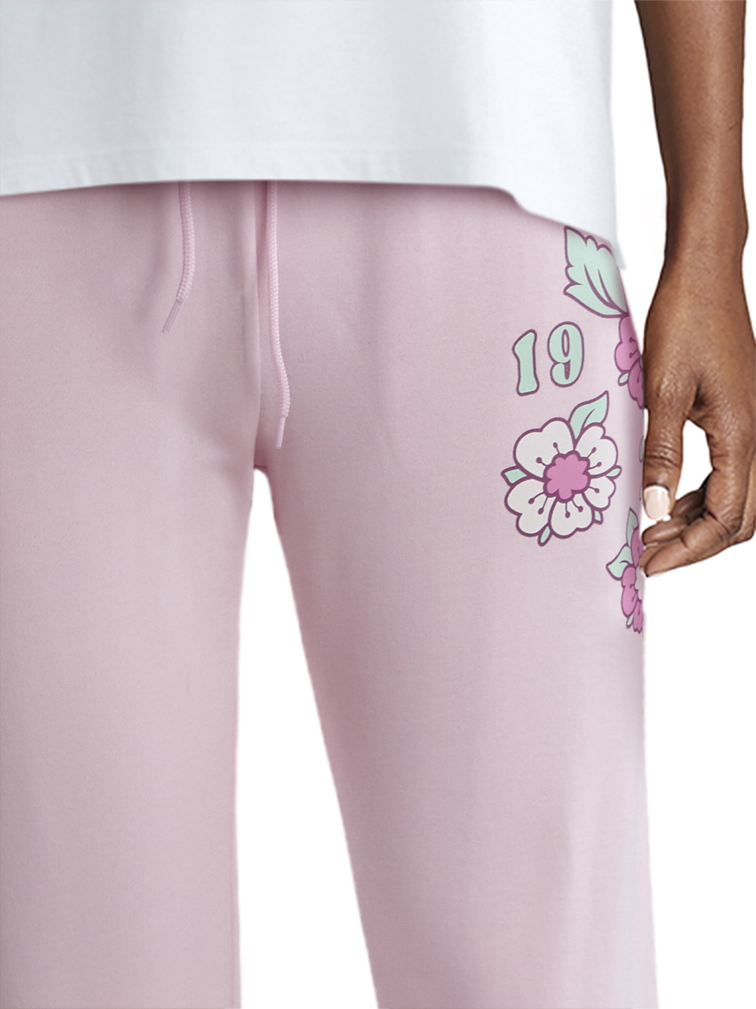 Strawberry Shortcake Women’s Graphic Jogger Pants, 29" Inseam, Sizes XXS-XXL