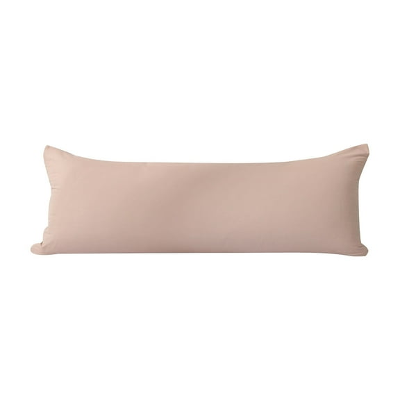 Evolive Ultra Soft Microfiber Body Pillow Cover/Pillowcases 21"x54" with Hidden Zipper Closure (21"x54" Body Pillow Cover, Latte)
