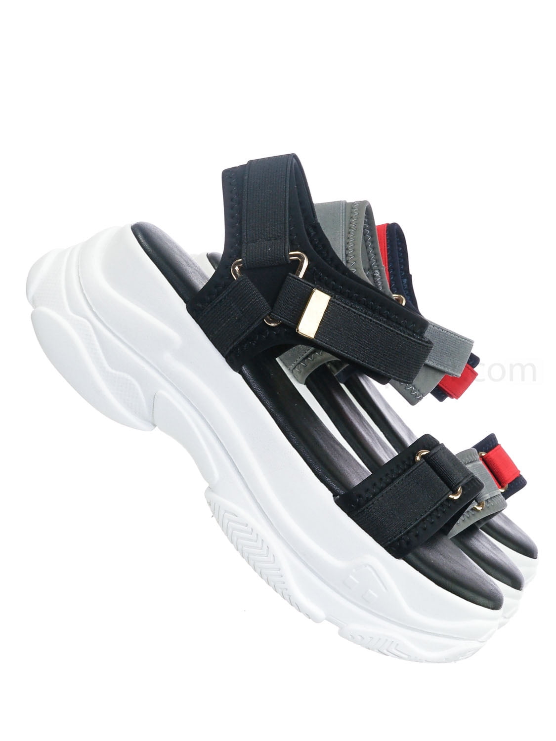 athletic platform sandals
