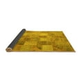 thumbnail image 2 of Ahgly Company Indoor Rectangle Patchwork Yellow Transitional Area Rugs, 5' x 7', 2 of 4