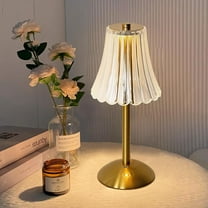 Touch Cordless Table Lamp, Dimmable Crystal Lamp, Battery Operated Light, Lamp for Bedroom Living Room Bathroom Hotel Bar