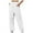 White, variant on Zuesphe White Pants Women Plus Size Short Capris for Women Palazzo Pants for Women Casual Cargo Pants Women High Waisted
