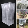 thumbnail image 3 of Manunclaims Plant Film Cover Waterproof Snow Proof Good Thermal Insulation Plant Protection Great Light Transmission Plant Cold Cover for Balcony, 3 of 8