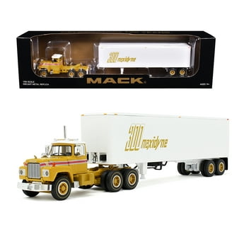 First Gear Mack TerraPro Metal Toy Garbage Truck with Front End