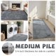 thumbnail image 5 of Alfombra Runner de Peluche Jinchan 61x152 cm Suave Antideslizante Gris, 5 of 8