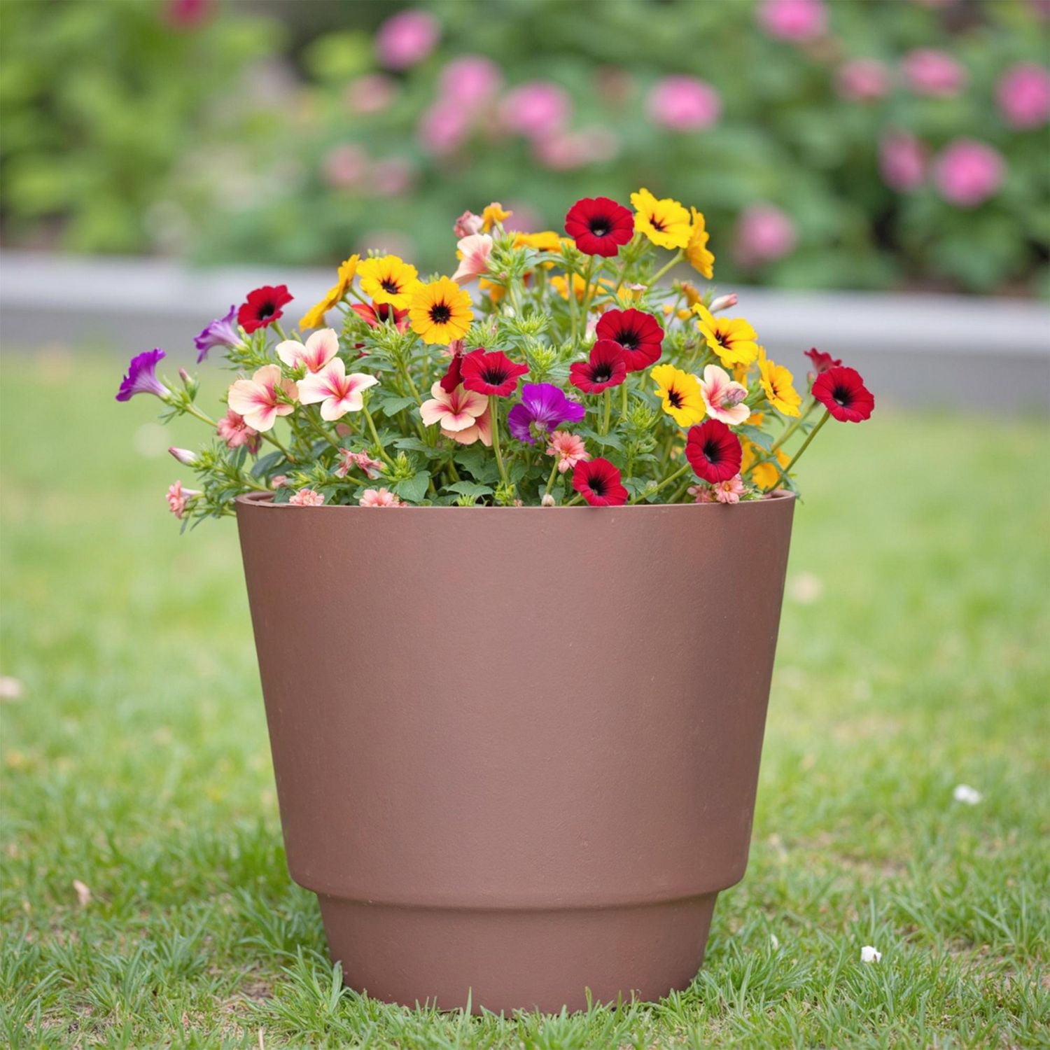 16 in. Calais Planter, Resin Planter