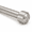 Satin Nickel-48"/4FT, variant on Satin Nickel 132"/11FT Fixed Length Non-Adjustable Drapery Curtain Rod