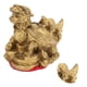 thumbnail image 4 of Estatua de dragón, decoración Feng Shui Turtle Metal para Mueble de TV para Sala de Estar para Escritorio tortuga Decoración, 4 of 7