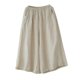 thumbnail image 3 of Pantalones de pierna ancha de corte de algodón y lino de verano, pantalones casuales de pierna recta, pantalones casuales artísticos grandes, sueltos, transpirables y de corte ajustado, 3 of 3
