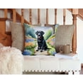 thumbnail image 3 of Labrador Retriever Spring Path Throw Pillow 14 in x 14 in, 3 of 6