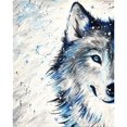 thumbnail image 1 of Wdftyju Juego completo de bordado Kit de costura de punto de cruz 11CT Snow Wolf Animal Art DIY Wdftyju 5my9lw5du3mk7bn5, 1 of 9