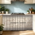 thumbnail image 6 of AuroraX Adhesive Cabinet Curtain Self Stick Cabinet Curtain Dust-Proof Cut-to-Size Easy Install Nonwoven Kitchen Utensil Curtain, 6 of 6