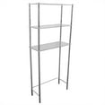 thumbnail image 6 of Home Basics 3 Tier Over the Toilet Space Saver with Tempered Glass Shelves, Chrome, 6 of 6