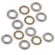 thumbnail image 2 of YUMILI 10 Uds. Cojinete de bolas de empuje avión carga Axial hardware de acero equipo mecánico Industrial(3613-0521-0012), 2 of 8