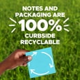thumbnail image 6 of Post-it Recycled Super Sticky Notes Made with 100% Recycled Paper, 3 in x 3 in, Wanderlust Pastels, 5 Pads, 6 of 12