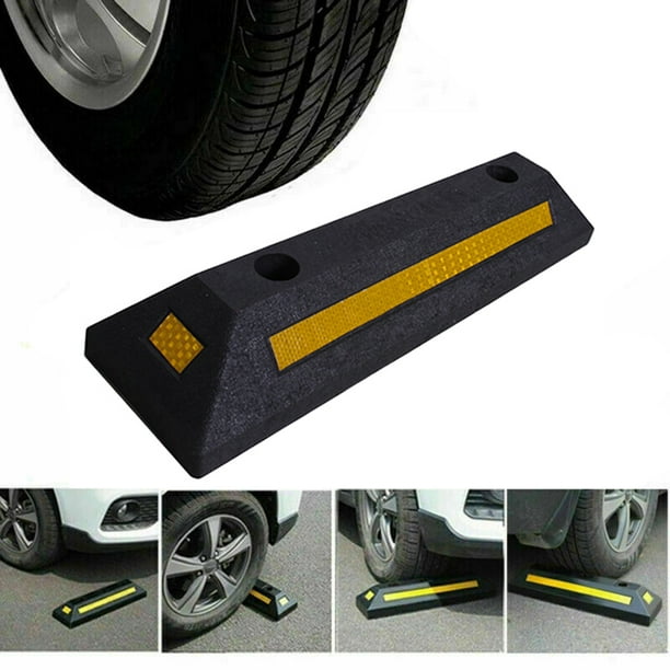 Rubber Wheel Locator Rubber Parking Block Car Kick Up Block Reversing