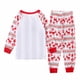 thumbnail image 2 of Conjuntos de ropa y camiseta con estampado de ciervos de manga larga para bebés y niñas, pijamas para niños, ropa para niños, traje para Navidad, 2 of 5
