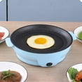 thumbnail image 4 of EIGTHTAIL 220V Multifunction Non-Stick Electric Frying Pan  Blue, 4 of 5