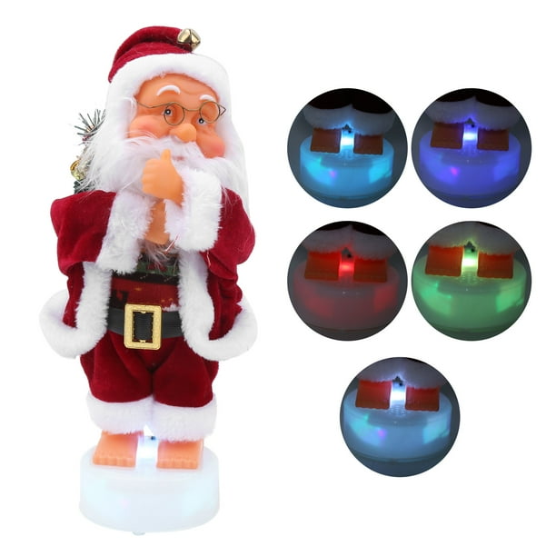 Juguete de muñeca de Papá Noel,Muñeca de Papá Noel eléctrica